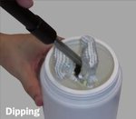 Cleaning kit for welding needles