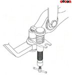Hydraulic ball-joint puller