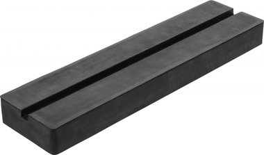 Rubber Pad with Groove for Auto Lifts 373x100x35mm