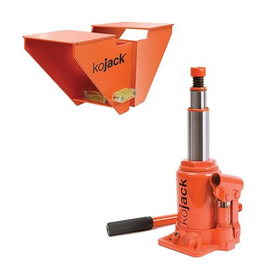 KoJack hydraulic jack with leveller